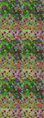 Klasik çiçek desenli. Yumuşak pamuk tasarımı. Sarma, tekstil ve duvar kâğıdı için kusursuz çiçek arkaplanı. Yumuşak fayans. Raster taze dokusu.