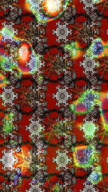 Raster illüstrasyonu. Raster çiçekleri klasik tarzda çizilmiş. Çiçekli yumuşak bir eskiz şekli. Nazikçe, bahar çiçekleri kahverengi ve kırmızı renklerde.