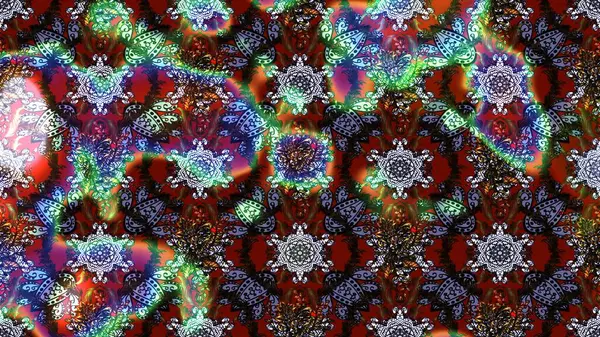 Parlak çiçekli halı desenli eskiz deseni kahverengi ve gri renklerde..