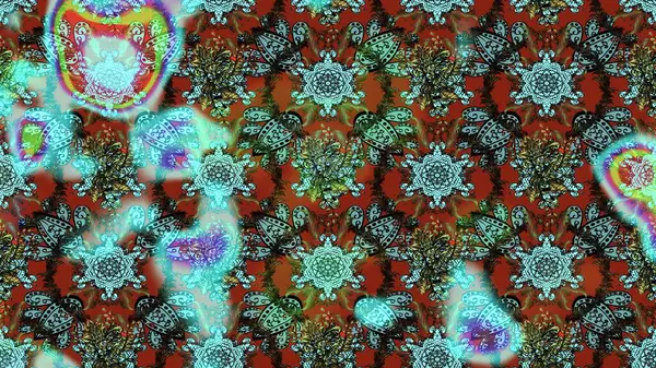 Yumuşak, bahar çiçekli arka plan. Mavi ve kahverengi renkte çiçekler. Raster çiçek desenli ve çiçekli..