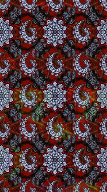 Of doodle elements. Hand drawn Raster illustration. Sketch flower pattern can be used for wallpaper, website background, wrapping paper, invitation, flyer, banner or website.