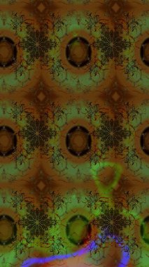 Kahverengi renkte yaz çiçekleri. Raster illüstrasyonu. Küçük çiçekteki sevimli çiçek deseni. Raster deseni.