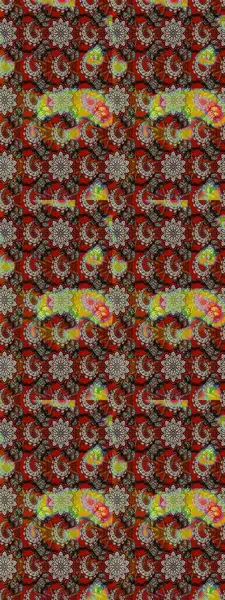 Çocuksu tasarım. Gri ve kahverengi arka planda. Elle çizilmiş çiçek desenli Raster çizimi. Tekstil, kumaş, ambalaj, hatıra defteri için güzel çiçek arkaplanı..