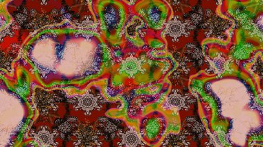 Çiçeksel kahverengi ve nötr çizim deseni. Klasik taslak çizimi. Raster Yumuşak kumaş deseni. Raster çiçek izi..