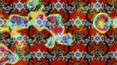 Raster Güzel kumaş deseni. Raster suluboya deseni, narin çiçekler, gri ve kırmızı çiçekler, tebrik kartı şablonu..