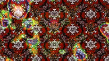 Renkli Yaz Temalı eskiz kalıbı. Güzel kumaş deseni. Düz Çiçek Elementleri Tasarımı. Raster illüstrasyonunda çiçek deseni çizimi.