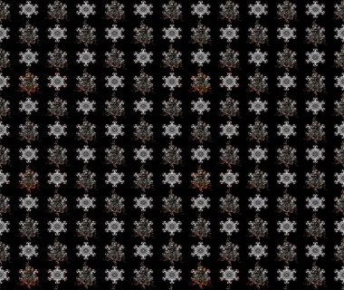 Raster illüstrasyonu. Yaprak ve çiçeklerin suluboya resimleri, siyah renklerde çizimler. Nazikçe, bahar çiçekleri siyah renklerde.