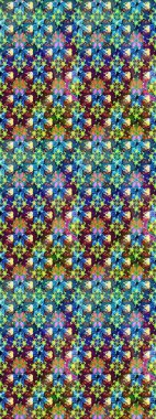 Mavi renkli çiçekler. Tatil havası. Raster güzel bir çiçek deseni çizmiş. Nazik romantik baskı. Bahar mevsimi.