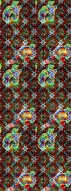 Ethnic Mandala ornament. Can be used for textile, greeting card, coloring book, phone case print. Indian floral paisley medallion pattern. Raster Henna tattoo style.