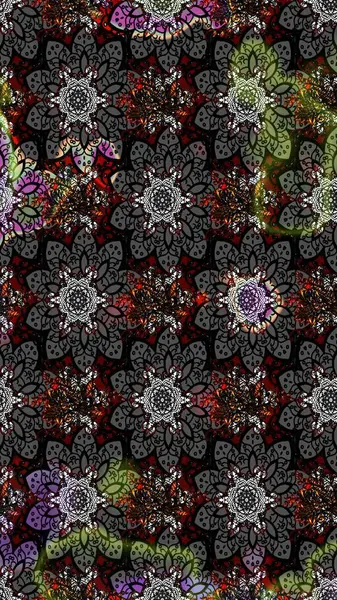 Güzel kumaş deseni. Güzel suluboya yaz çiçekleri deseni..