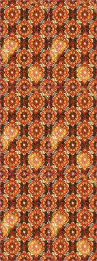 Kahverengi ve turuncu renklerde altın desenli altın elementler. Kusursuz klasik raster altın desenli. Geleneksel oryantasyon süsü. Klasik vintage arkaplan.