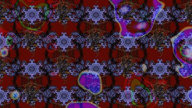 Tony 'nin kumaş kalıbını çiz. Küçük çiçekteki sevimli çiçek deseni. Modaya uygun kumaş deseni. Raster illüstrasyonu.