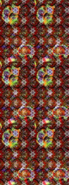 Soyut etnik raster çizim kalıbı. Kabile sanatı boho baskısı, klasik çiçek arkaplanı. Arkaplan dokusu, duvar kağıdı, çiçek teması.