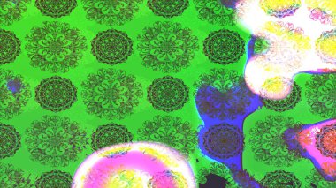 Moda arka planında parlak buketler. Raster illüstrasyonu. Kumaş, duvar kağıdı ve kağıt üzerine baskı yapmak için gelişen arka plan. Eski usul küçük çiçekli şirin bir eskiz deseni..