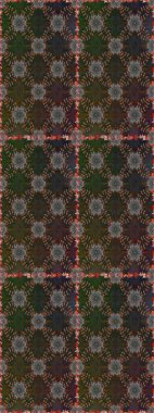 Düz Çiçek Elementleri Tasarımı. Gri renkli şirin çiçek deseni. Raster Modaya uygun kumaş deseni. Renkli Bahar Teması Kusursuz Arkaplan.