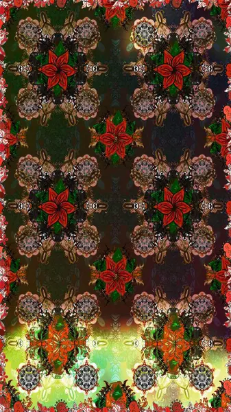 Çiçekler suluboya tarzında kahverengi ve gri renklerde. Kahverengi ve gri renklerde çiçeklerle kusursuz çiçek deseni.