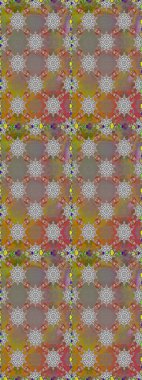 Çiçeklerle kusursuz desen. Gri ve kahverengi renkli çiçekler. El çizimi. Suluboya çizimi.