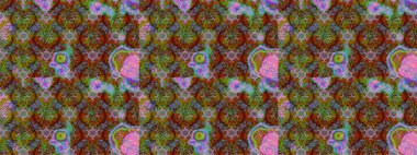 Eskiz Vintage Çiçek Deseni. Raster Kalça dokusu deseni.