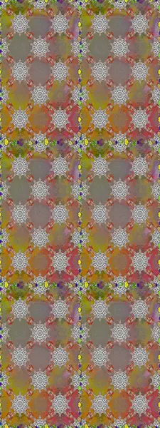 Çiçeklerle kusursuz desen. Gri ve kahverengi renkli çiçekler. El çizimi. Suluboya çizimi.