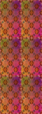 Raster illüstrasyonu. Çiçeksiz desenli arka plan, darbeler, sıçramalar, yaz çiçekleri. Kahverengi ve turuncu renkte çiçekler.