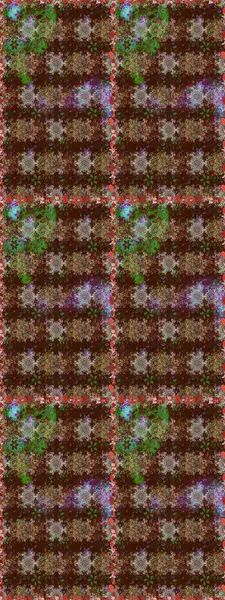 Kahverengi ve yeşil lale çiçekleriyle pürüzsüz bir desen. Doğal kozmetik ürünleri, parfüm, çiçekçi dükkanı için bahar ihalesi tasarımı. Karşılama ya da düğün geçmişi olarak kullanılabilir. Paket kağıdı için en iyisi..