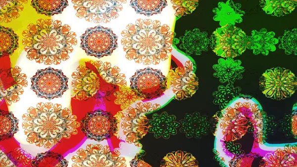 Gri ve turuncu renkli çiçekler suluboya tarzında. Çiçek izi. Suluboya çizim deseni.