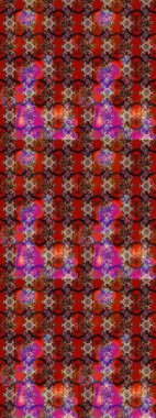 Çiçek kompozisyonu, el boyası, hassas şablon. Sevgililer günü ve tebrik kartı konsepti için şık bir davetiye. Manzaralı çiçek deseni. Üst görünüm, yumuşak kahverengi ve kırmızı renk.