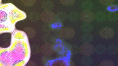 Çiçekli bahar çiçekleri. Küçük renkli çiçekler. Motley illüstrasyonu. Küçük çiçekte güzel bir desen. Moda baskıları için zarif bir şablon.