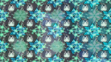 Parmak izi, kumaş, duvar kâğıdı, tekstil için raster dokusu. Nakış desenli çiçek deseni. Renkli grunge, soyut arkaplanı kolomavi ve gri çiçeklerle zenginleştir.