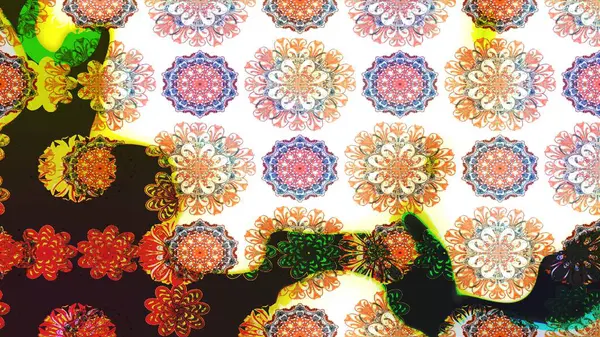 Güzel kumaş deseni. Raster suluboya deseni, narin çiçekler, beyaz ve kahverengi çiçekler, tebrik kartı şablonu..