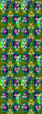 Robot resim. Küçük çiçekte güzel bir desen. Çiçekli yaz çiçekleri. Küçük renkli çiçekler. Motley illüstrasyonu. Moda baskıları için zarif bir şablon.