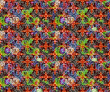 Etnik Mandala süsü. Raster Henna dövme stili. Tekstil, tebrik kartı, boyama kitabı, telefon kılıfı baskısı için kullanılabilir. Hint çiçekli desenli şal desenli..