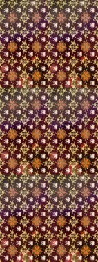 Hoş bir çiçek geçmişi var. Raster illüstrasyonu. Küçük bir çiçekte eskiz deseni. Güzel kumaş deseni.