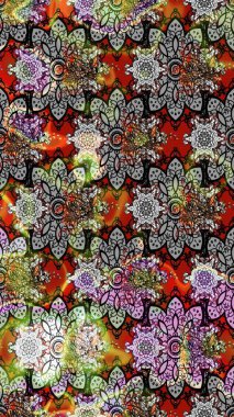 Raster. Sabıka fotoğraflarında, bebek kıyafetlerinde, duvar kâğıtlarında, paket kutularında falan kullanılabilir. Zarif, parlak ve eskiz gri ve kahverengi çiçek desenli tasarım.