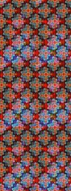 Düğün davetiyeleri için çiçek deseni, tebrik kartları, hatıra defteri, baskı, hediye paketi, imalat. Düzenlenebilir. Suluboya tarzında mavi ve kırmızı çiçekli zarif çizim deseni, tasarım elementleri.