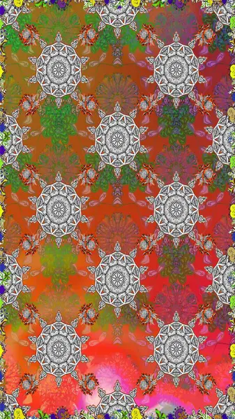 Güzel kumaş deseni. Güzel suluboya çiçek buketi pürüzsüz desen.