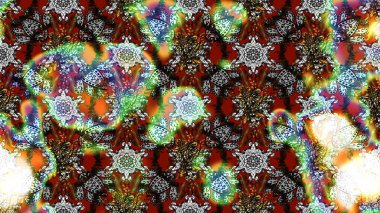 Çiçek arkaplan. Güzel kumaş deseni. Çizim raster deseni.