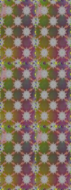 Çizgisiz desen. Şirin çiçekler. Raster Moda kumaş deseni.