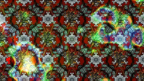 Çiçek arkaplan. Güzel kumaş deseni. Çizim raster deseni.