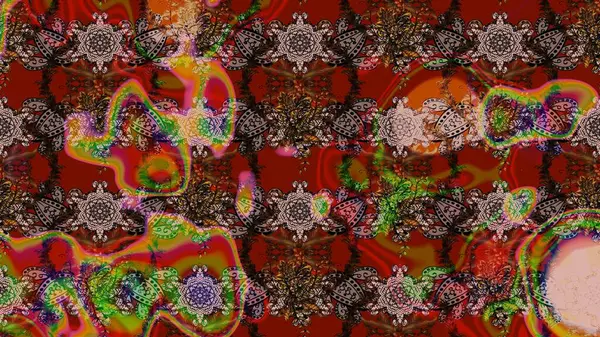 Küçük çaplı çiçeklerdeki basit şirin desenler. Tekstil veya kitap kapakları, imalat, duvar kağıtları, baskı, hediye paketi ve yapıştırma kitabı için çiçek eskizi geçmişi. Raster illüstrasyonu.