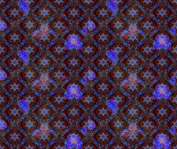 Çiçekli karalama şeklinde Raster çiçek deseni. Kahverengi renkli çiçekler. Nazik, narin çiçek arkaplanı.