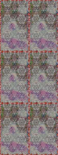 Çiçekli, kusursuz bir arkaplan. Çocuk stili. Renkli Bahar Temalı Kusursuz Arkaplan. Düz Çiçek Elementleri Tasarımı.