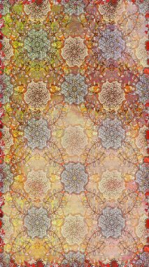 Varisolobej ve kahverengi, pürüzsüz çizimler. Birçok bej ve kahverengi soyut çiçekli tropik, pürüzsüz desen. Küçük çiçekte sevimli çiçek deseni var..