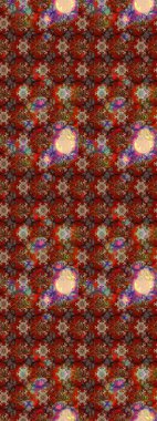 Raster illüstrasyonu. Güzel kumaş deseni. Küçük bir çiçekte eskiz deseni. Güzel çiçek arkaplanı..