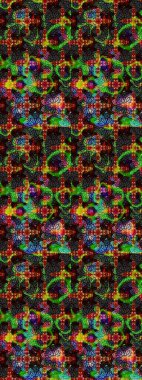 Raster Hip kumaş deseni. Eskiz Vintage Çiçek Deseni.