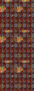 Raster illüstrasyonu. Hoş bir çiçek geçmişi var. Güzel kumaş deseni. Küçük çiçekte çizim deseni.