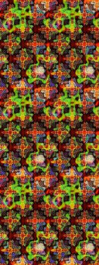 Fantezi çiçekli eskiz deseni, doğal duvar kağıdı, çiçek desenli kıvrım çizimi. Paisley el çizimi elementler. Ev dekoru.