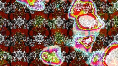 Şekil verilmiş çiçeklerle eskiz deseni. Süslü zentangle çizim dokusu, soyut çiçeklerle süslenmiş. Çiçek deseni duvar kağıdı, şablon dolguları ve web sayfası arkaplanı için kullanılabilir.