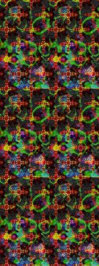 Raster Hip kumaş deseni. Eskiz Vintage Çiçek Deseni.