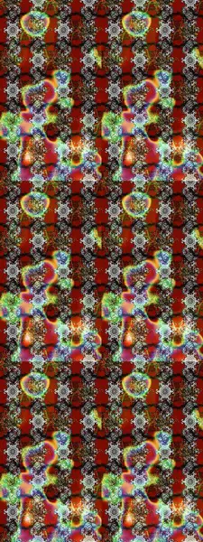 Kahverengi ve gri el çizimi desen. Sanat esinlenir ve gri renkli çiçekler ve arkasında iz bırakır. Raster deseni. Karalama çiçekleri çizim deseni.